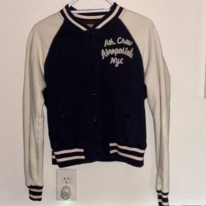 Aeropostale Eighty-Seven Varsity Jacket, Size L/G